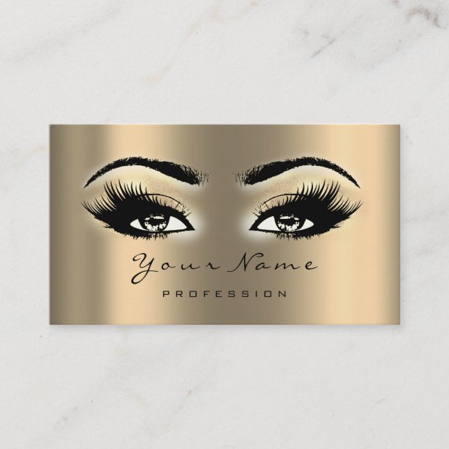 Carte de fidélité 10 cils maquillage ArtistExtensi (Devant)