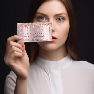 Carte de fidélité 6 Accroches de maquillage Lash