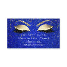Carte de fidélité 6 Beauty Maquillage Lash Or Cour