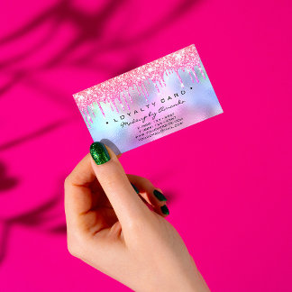 Carte de fidélité 6 Punch maquillage Artiste Drive