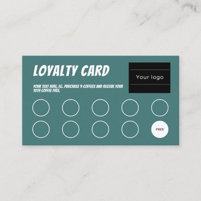 Carte de fidélité, Bande dessinée, professionnel a (Devant)