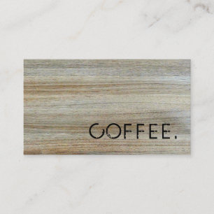 Carte De Fidélité Boisson Loyauté Café Punch Aspect Bois #4