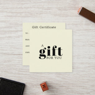 Carte De Fidélité Cadeau promotionnel pour salon d'affaires