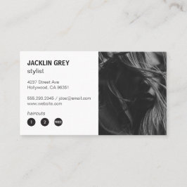 Carte De Fidélité Coiffeuse | Moderne