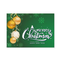 Carte de fidélité de l'esprit magique de Noël