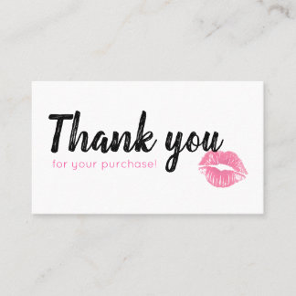 Carte de fidélité de Lippies d'aquarelle