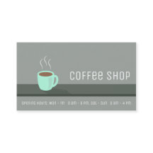 Elégant café Shop Loyalty Punch