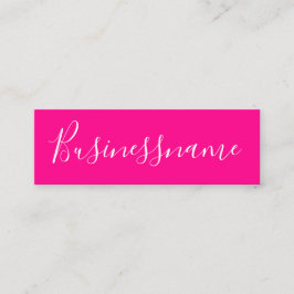 Carte De Fidélité Elégant minimaliste moderne rose tendance