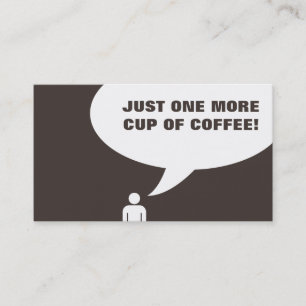 Carte De Fidélité encore une tasse de café ! (fidélisation du client