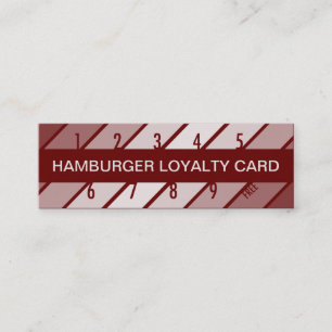 carte de fidélité hamburger (rétrograde)
