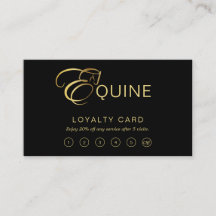 Lettre monogramme E Cheval en or