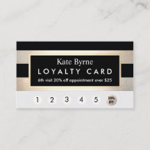 Loyauté 6 Visit Punch Gold et Black Stripe
