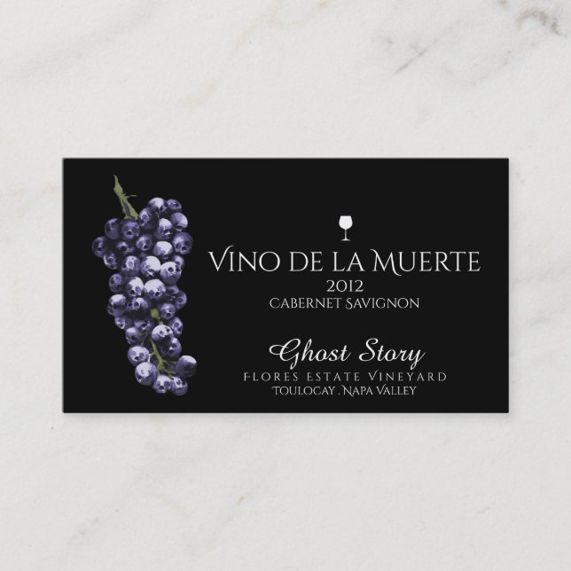 Carte De Fidélité loyauté vino de la muerte (Devant)