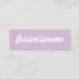 Carte de fidélité minimaliste moderne simple et te