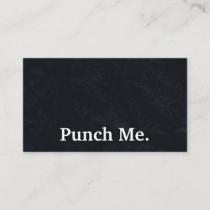 Carte de fidélité minimaliste noire moderne