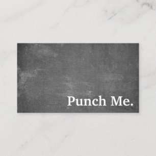 Carte de fidélité minimaliste noire moderne