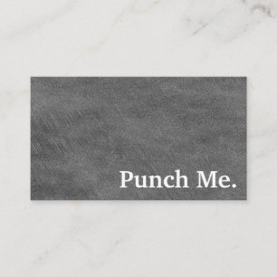 Carte de fidélité minimaliste noire moderne