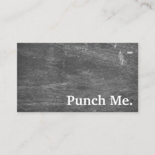 Carte de fidélité minimaliste noire moderne