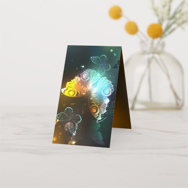 Carte De Fidélité Papillon lumineux et papillons de nuit (Dos)