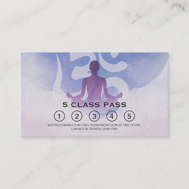 Carte de fidélité Pass Classe d'instructeur de méd (Devant)