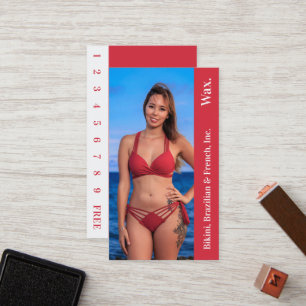 Carte de fidélité photo Bikini Brésil France