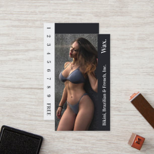 Carte de fidélité photo Bikini Brésil France