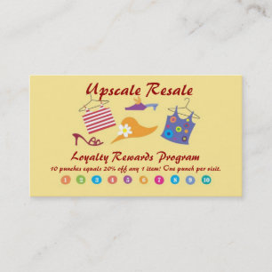 Carte De Fidélité Récompenses de client
