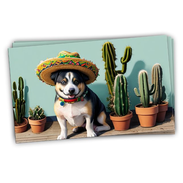 Carte De Fidélité sombrero perro (Créateur téléchargé)