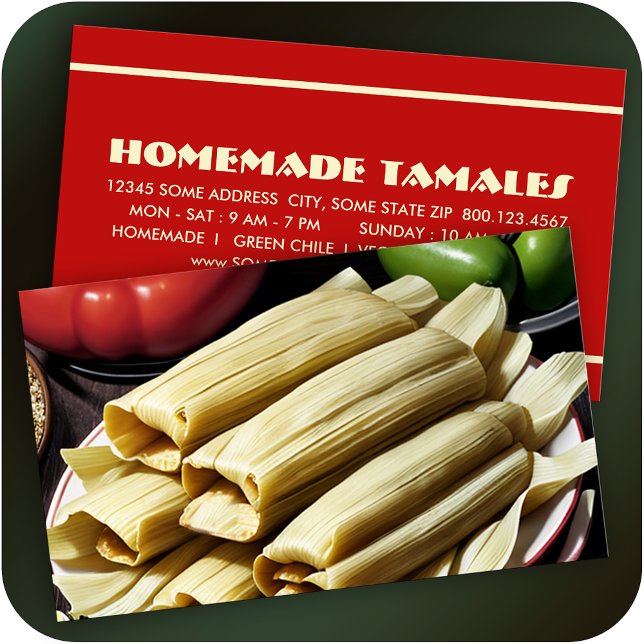 Carte De Fidélité tamales maison (Créateur téléchargé)