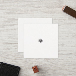 Carte De Fidélité une image en noir et blanc d'un bouquet de fleurs