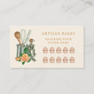 Carte De Fidélité Ustensiles de boulangerie Boulangerie Boulanger
