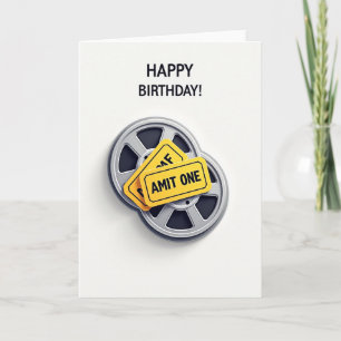 Carte de Film Joyeux Anniversaire