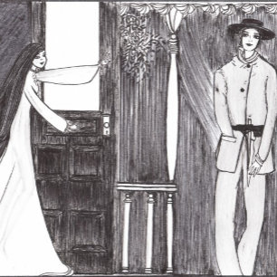 Carte De Fin D'année Trois Volets Boule Minie n° 1