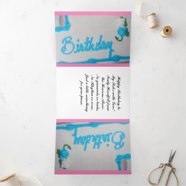 Carte De Fin D'année Trois Volets Cadeaux PCL (Intérieur)