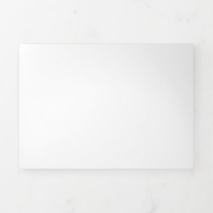 Carte De Fin D'année Trois Volets Créez votre propre blanc