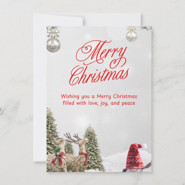 carte de fin de année (Devant)