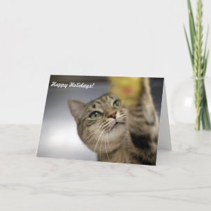 Carte de fin de année "paix, joie, espoir "