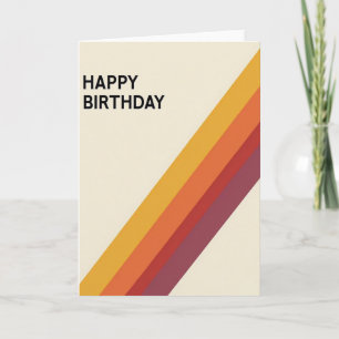 Carte de Fond Crèmeuse pour Joyeux Anniversaire