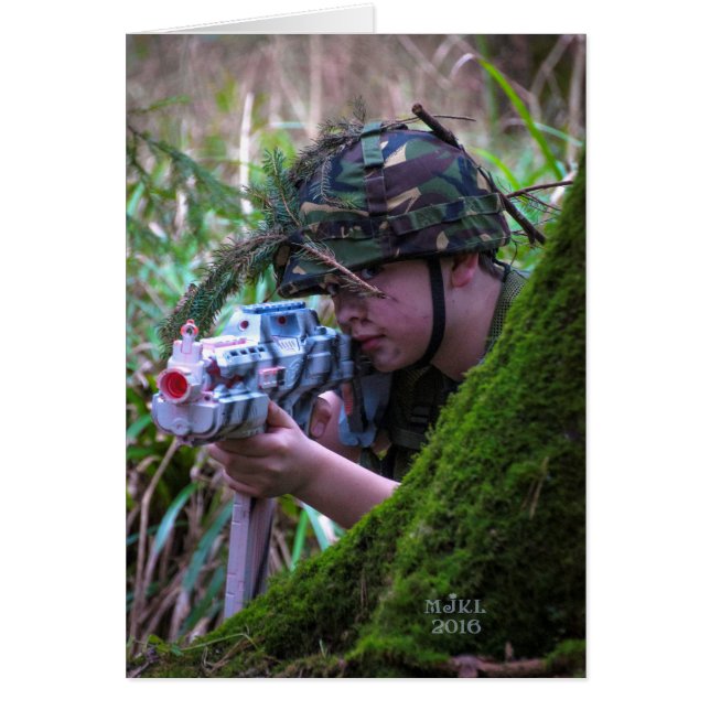 Carte de garçon de Nerf (Devant)