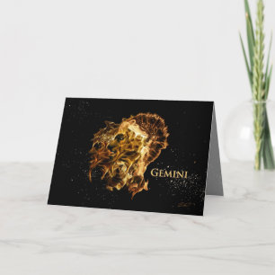 Carte de Gémeau-Salutation