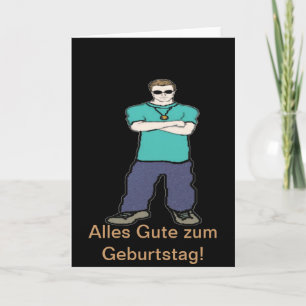Carte de German Birthday