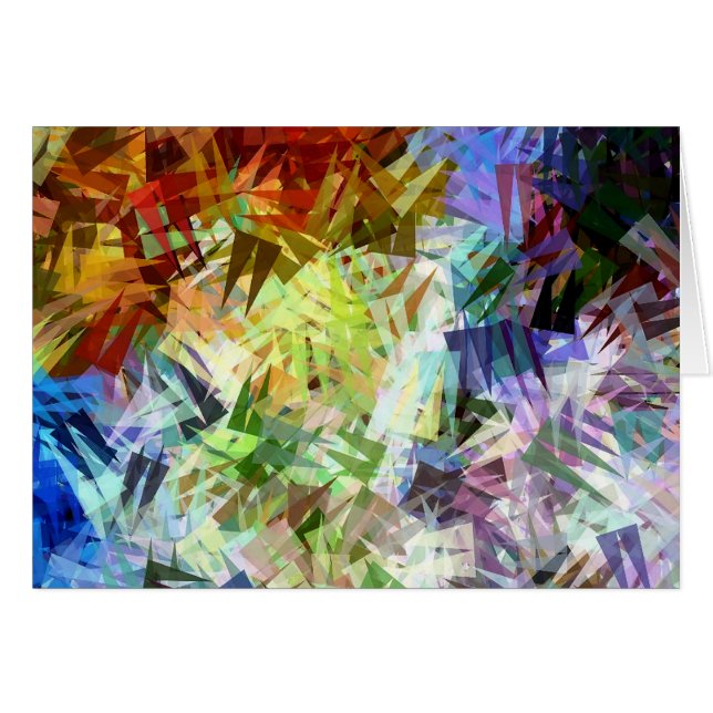 CARTE DE GLACE GREETINGS (Devant horizontal)