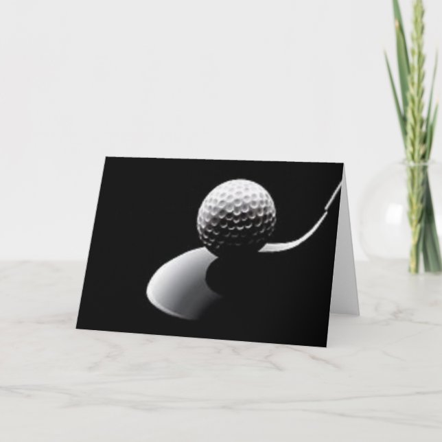 Carte de golf (Devant)