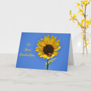 Carte de graduation pour l'avenir brillante de l'a