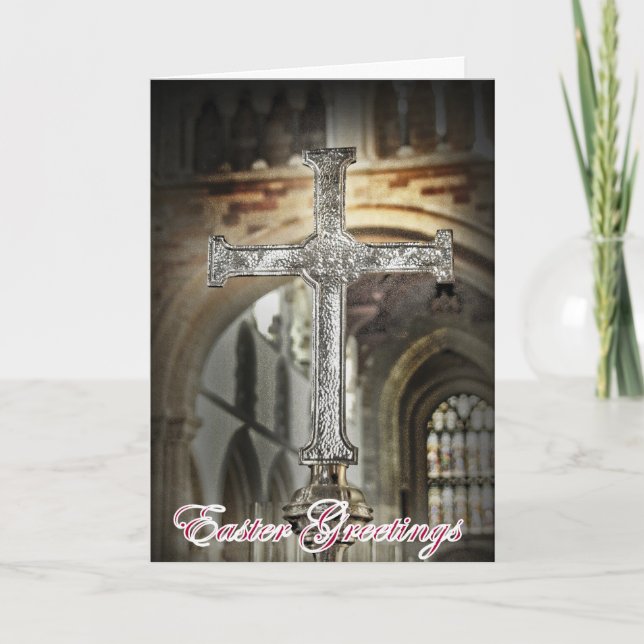 CARTE DE GREETING DE BLESSINGS EASTER (Devant)