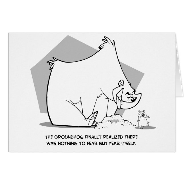 Carte de Groundhog (Devant horizontal)