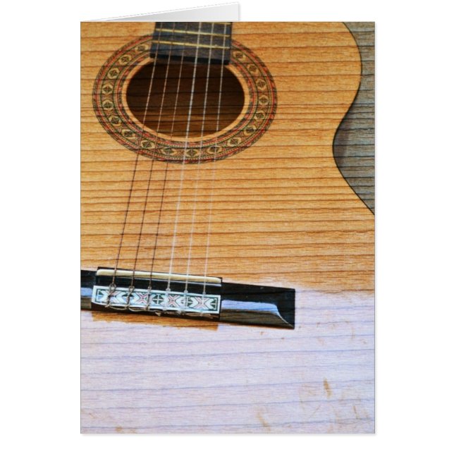 Carte de guitare (Devant)