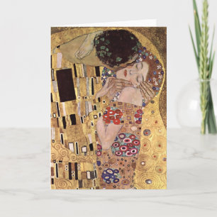 Carte ~ de Gustav Klimt le baiser