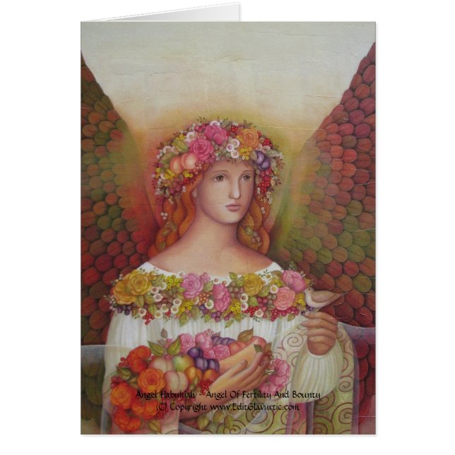 Carte de Habuhiah d'ange (Devant)