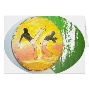 carte de hache de ginga de capoeira
